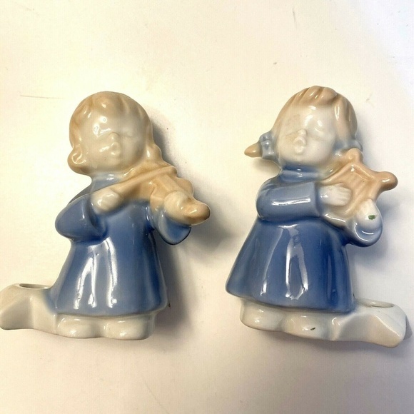 Biedermann Vintage Set of 2 Mini Candle Sticks - Picture 2 of 4